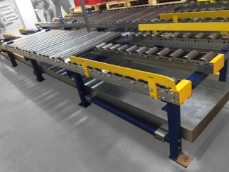 Automotive company - Gravity Roller Conveyors
